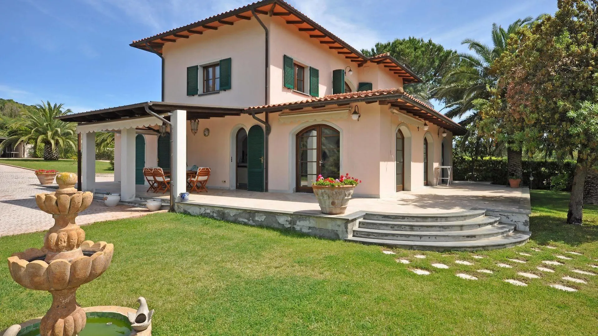 Villa Le Palme Campo nell'Elba Marina di Campo